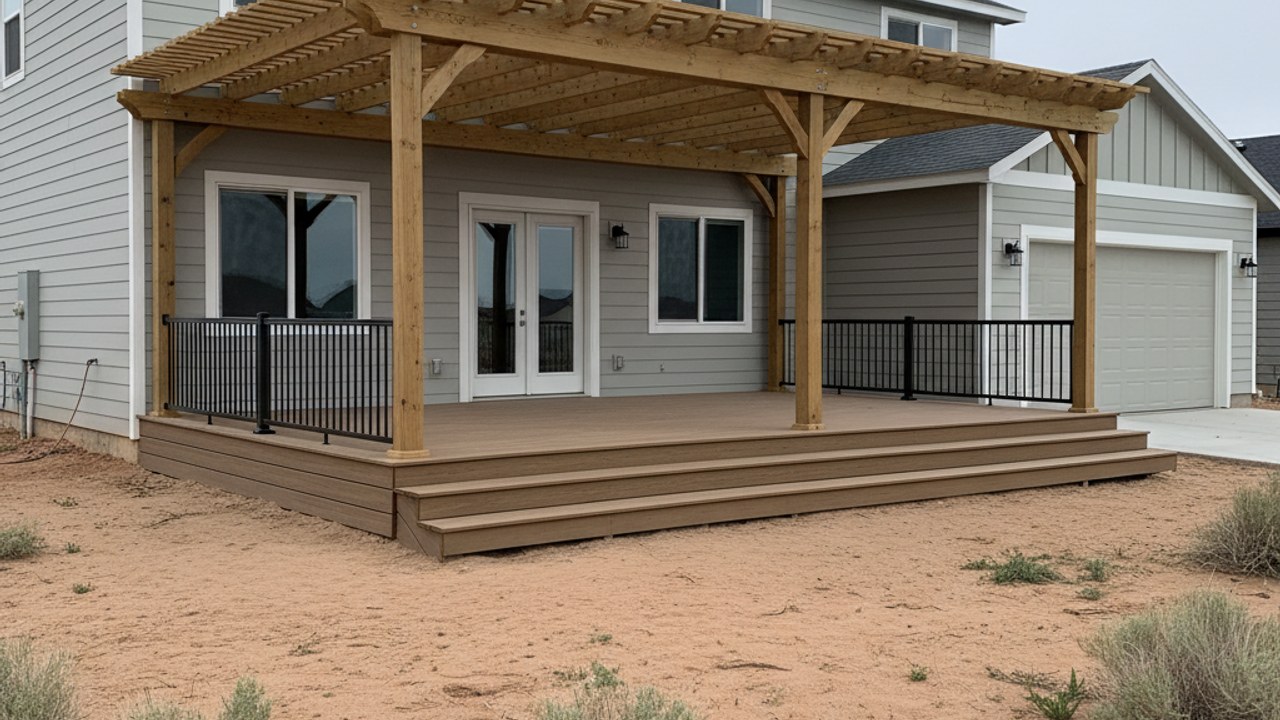 Deck Staining & Sealing completed by Majestic Deck Solutions in Las Vegas, NV