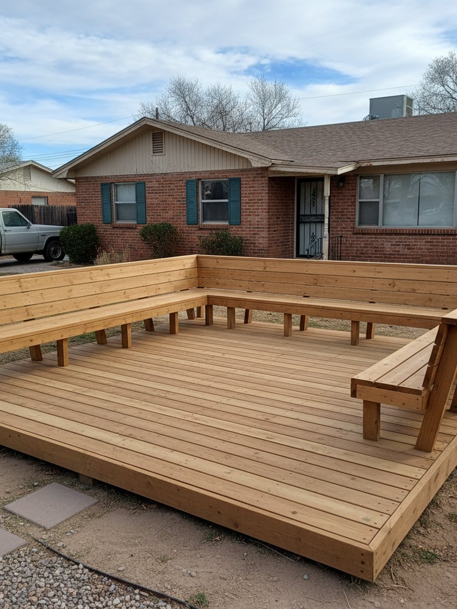 Deck Demolition & Removal completed by Majestic Deck Solutions in Winchester, NV